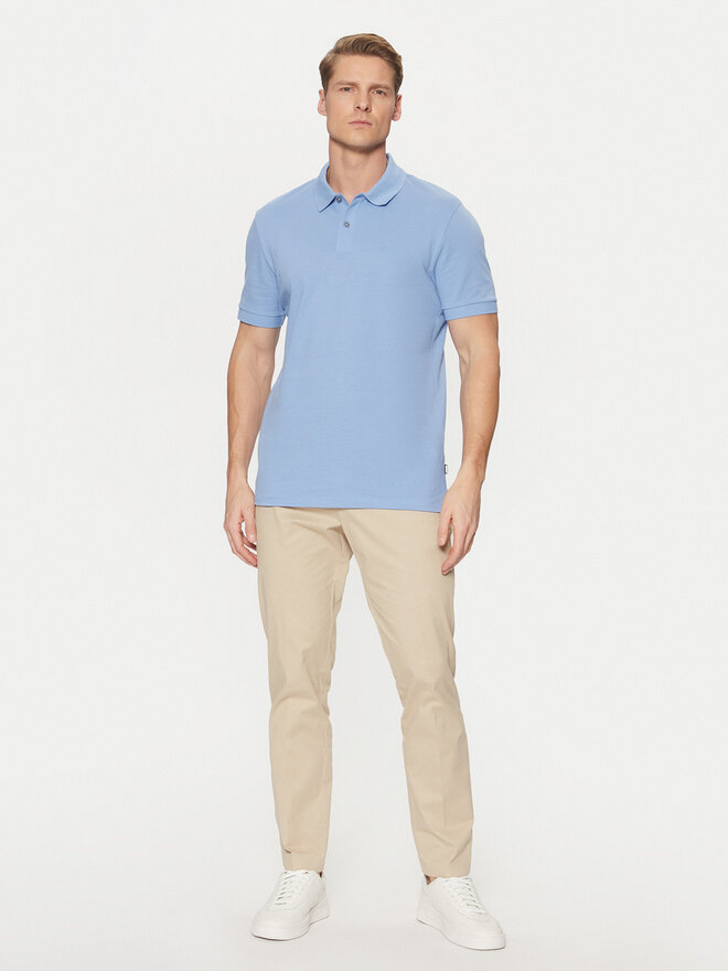 BOSS BOSS Pólóing Pallas 50468362 Kék Regular Fit