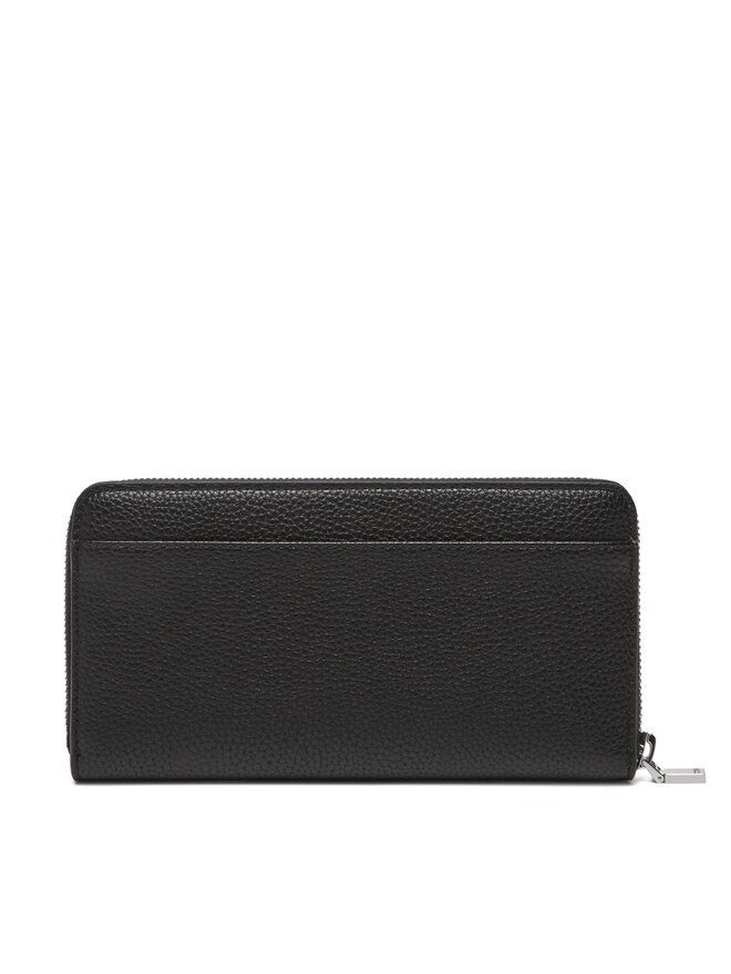 BOSS Голям дамски портфейл BOSS Anett Ziparound 50536354 Черен