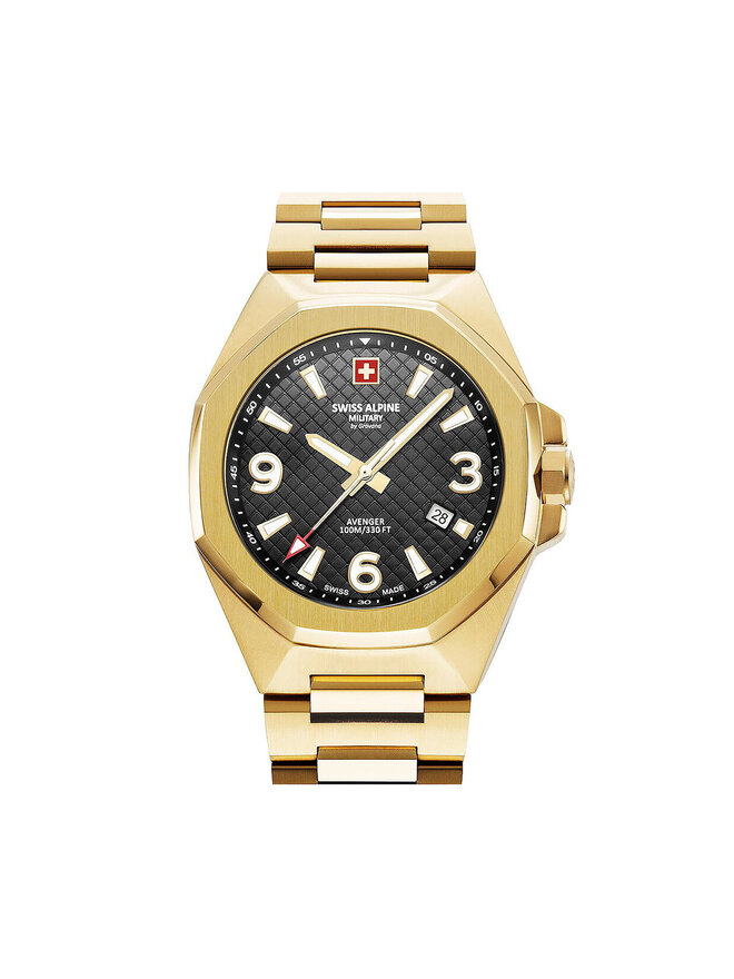 Swiss Alpine Military Часовник Swiss Alpine Military 7005.1117 Златист