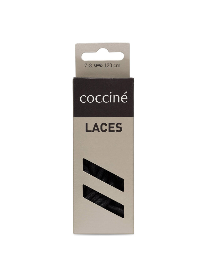 Coccine Schnürsenkel Coccine SZNUROWADŁA 120 cm F3 BAWEŁNIANE v.AZ Schwarz