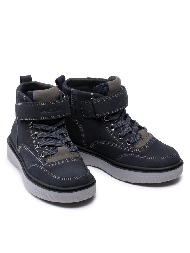 Geox Schnürschuhe Geox J Riddock Boy Wpf A J167TA 032FU C0045 M Dunkelblau