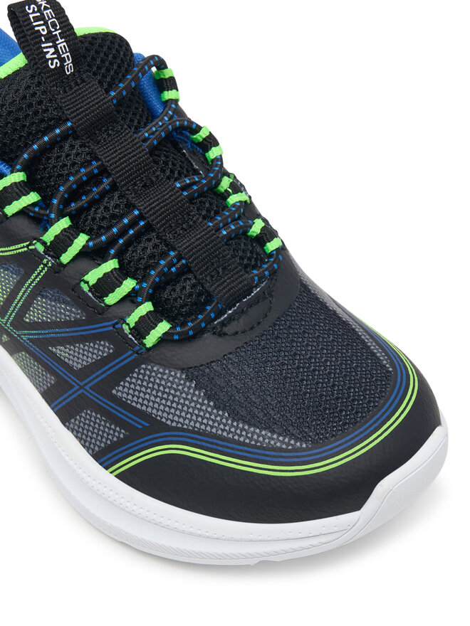 Skechers Sneakers Skechers Microspec Velocity - Grid-Shift 404220N Schwarz