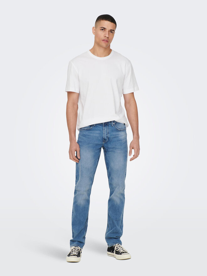 Only & Sons Only & Sons Camiseta 22025208 Blanco Regular Fit