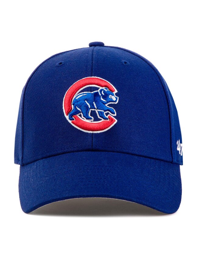 47 Brand Czapka z daszkiem 47 Brand Chicago Cubs B-MVP05WBV-DLA Granatowy