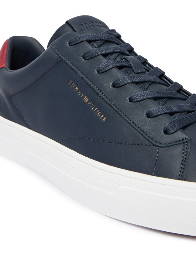 Tommy Hilfiger Sneakers Tommy Hilfiger Premium Dress Cupsole Lth FM0FM05572 Dunkelblau