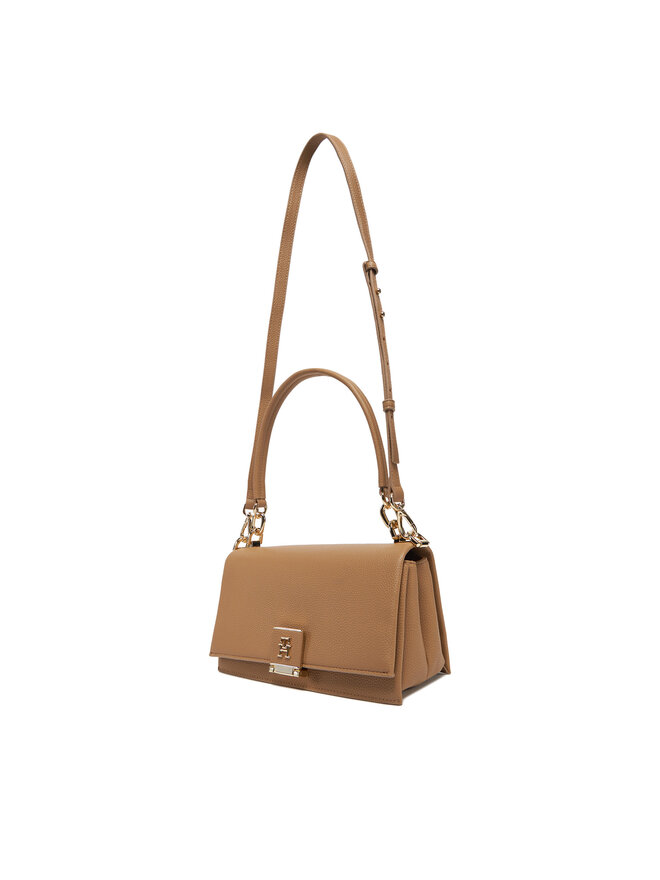 Tommy Hilfiger Ročna torba Tommy Hilfiger Th Her Med Crossover AW0AW17216 Rjava