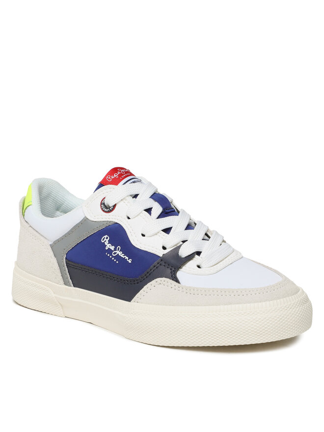 Pepe Jeans Снікерcи Pepe Jeans Kenton Master Combi B PBS30548 Білий