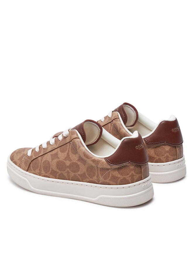 Coach Sneakersy Coach High Line CW970 Brązowy