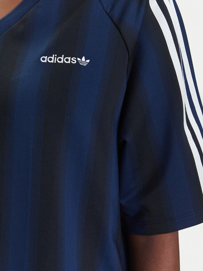 adidas adidas Póló Linear JY2854 Sötétkék Oversize