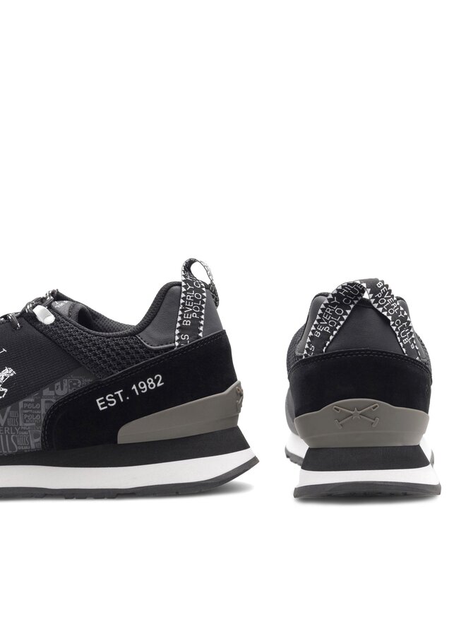 Beverly Hills Polo Club Sneakersy Beverly Hills Polo Club PASEO-01 Černá