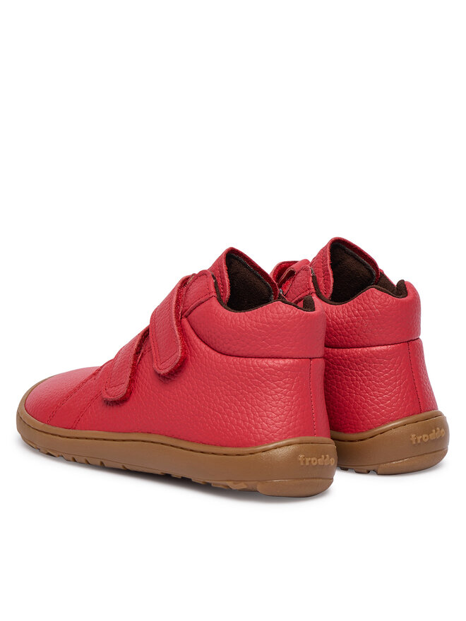 Froddo Зимни обувки Froddo Barefoot Winter Furry G3110263-7 S Червен