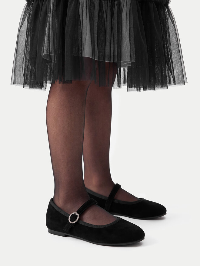 DeeZee Ballerinas DeeZee CEO-CM251226-12 Schwarz