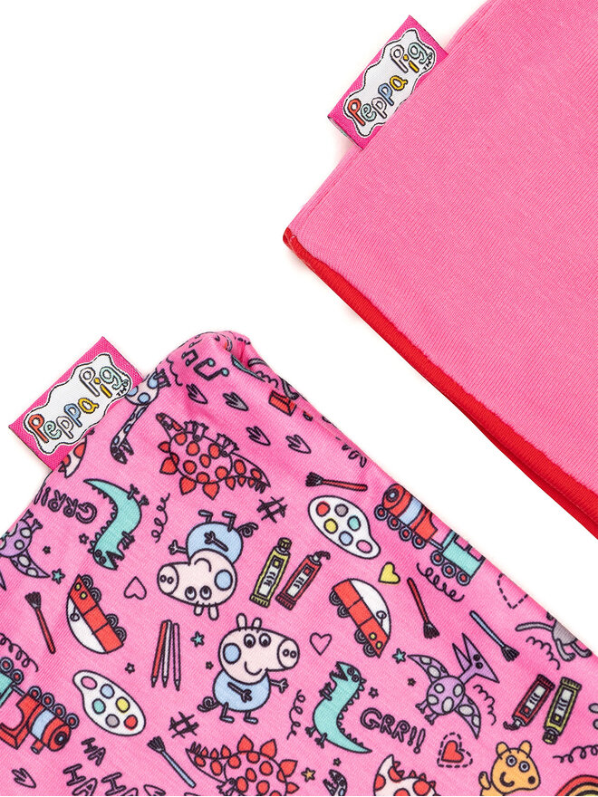 Peppa Pig Комплект шапка и шал тип комин Peppa Pig ACCCS-AW24-112PP Розов