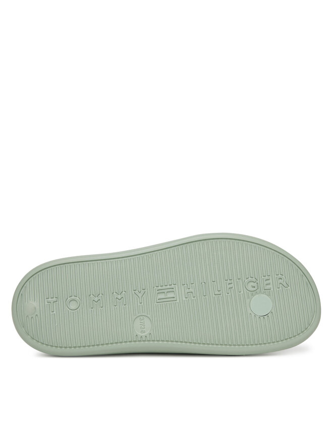 Tommy Hilfiger Flip-flops Tommy Hilfiger Th Comfort Beach Sandal FW0FW08522 Türkizkék