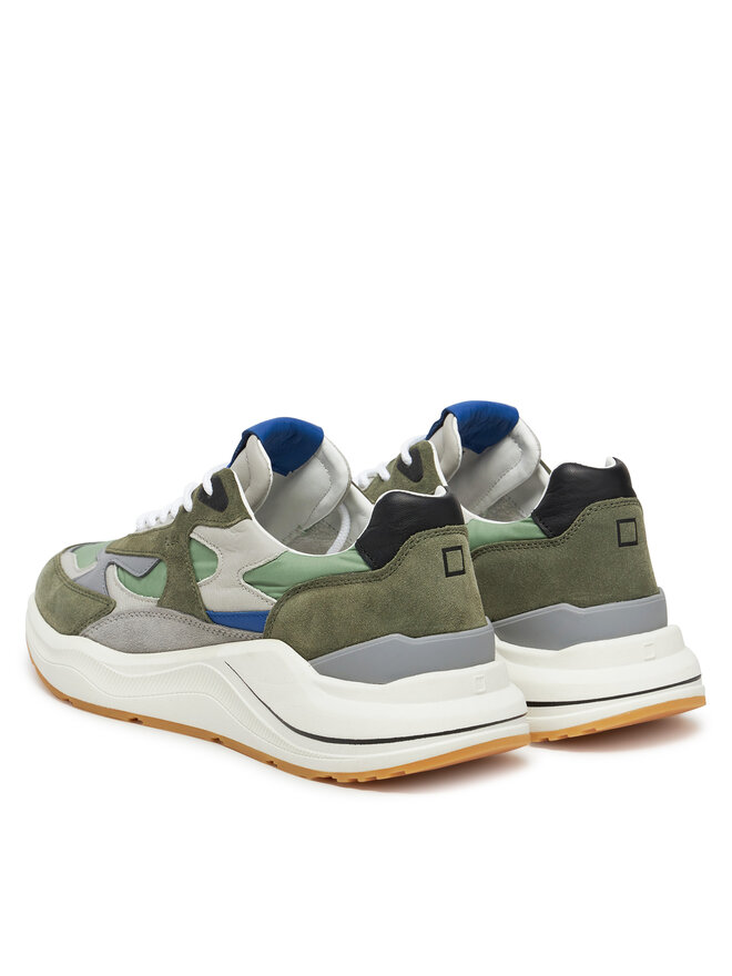 D.A.T.E. Sneakersy D.A.T.E. Fuga M421-FG-NY Zielony
