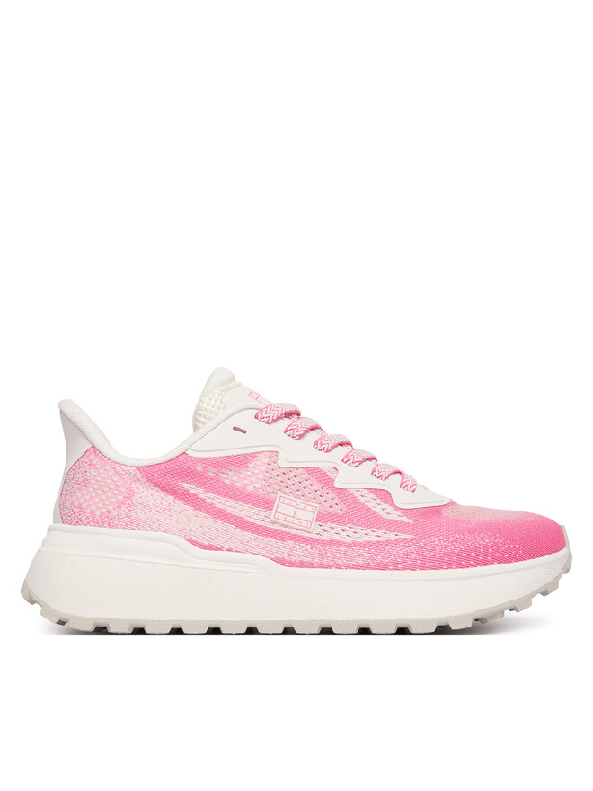 Tommy Jeans Sneakers Tommy Jeans Tjw Sporty Knit Runner EN02962 Creme