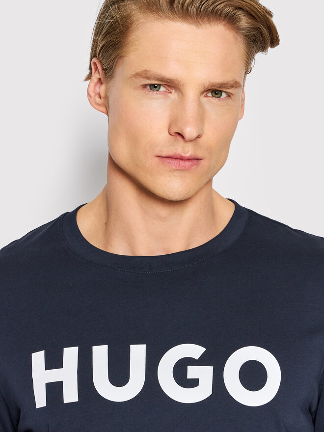 HUGO Hugo T-Shirt Dulivio 50467556 Dunkelblau Regular Fit