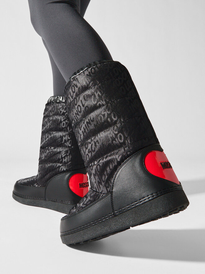 LOVE MOSCHINO Апрески LOVE MOSCHINO JA24152G1HIT6000 Черен