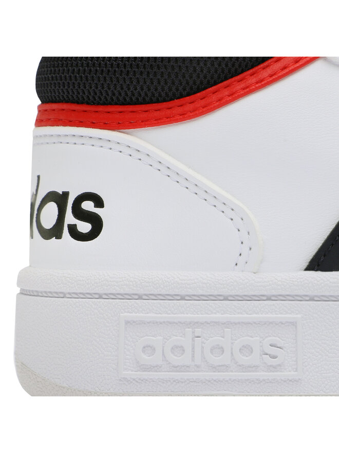 adidas Sneakersy adidas Hoops 3.0 Mid GY5543 Biały