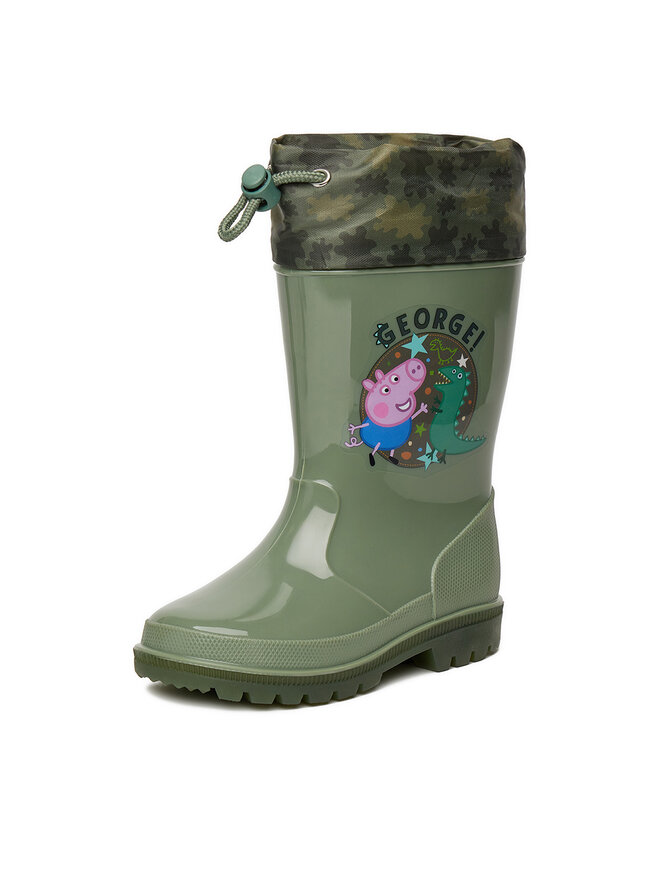 Peppa Pig Гумові чоботи Peppa Pig CEO-NJ-AW25-338PP Хакі