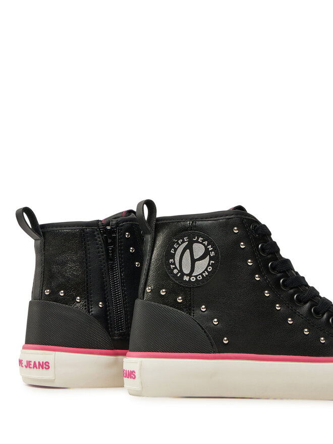 Pepe Jeans Sneakersy Pepe Jeans PGS30610 Čierna