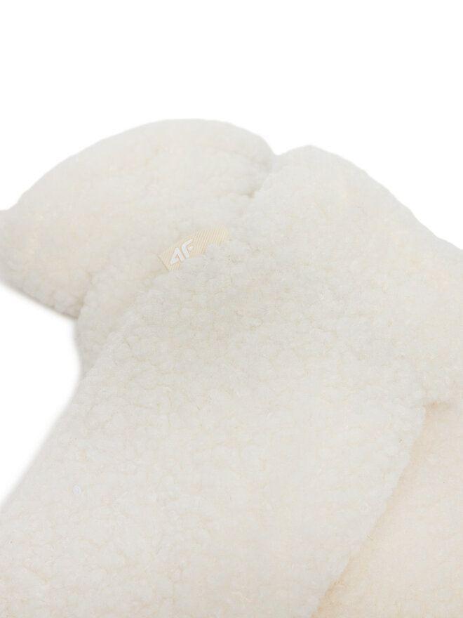 4F Handschuhe 4F 4FWAW24AGLOU088 Écru