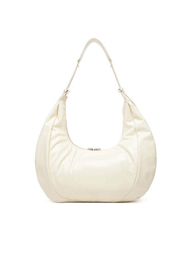 PINKO Kabelka PINKO Slouchy Hobo Big PE 25 PLTT 104295 A26J Écru