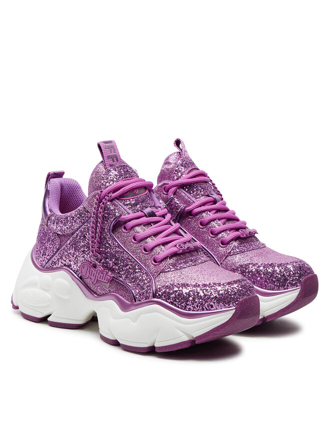Buffalo Sneakersy Buffalo Binary Glam 1636167 Fialová