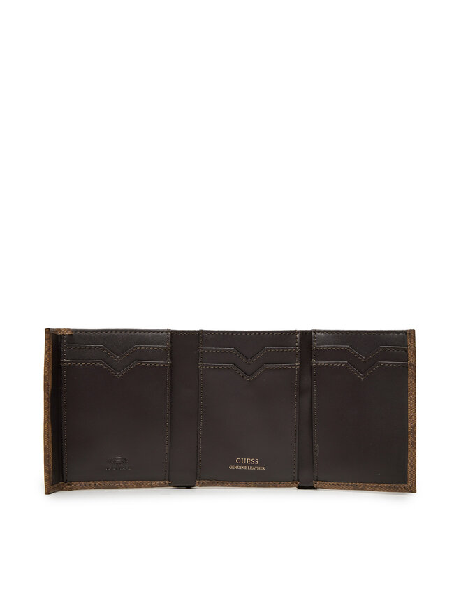 Guess Мале Чоловіче Портмоне Guess SMMTLL LEA65 Бежевий