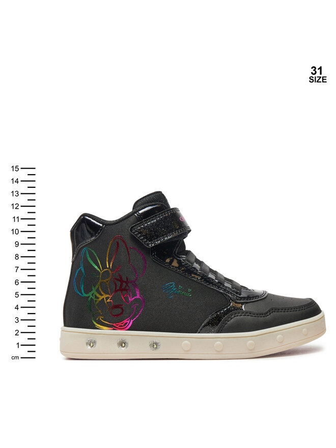 Geox Sneakers Geox Skylin Girl J468WE 011KN C9999 S Schwarz