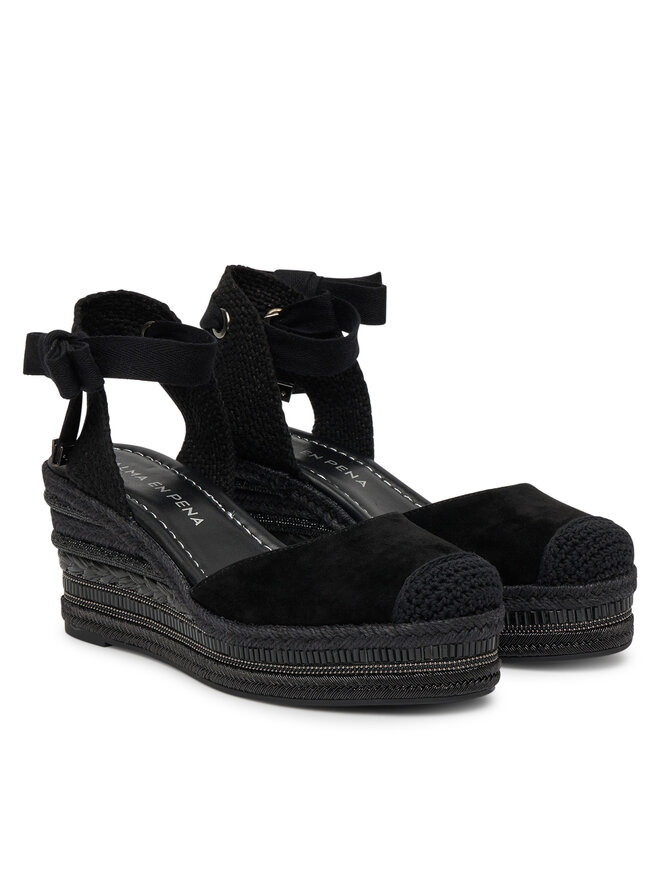 Alma En Pena Espadrile Alma En Pena V251060 Negru