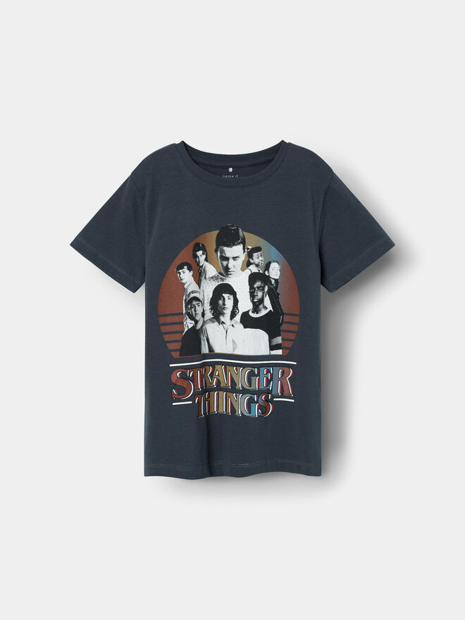 NAME IT NAME IT Póló STRANGER THINGS 13227698 Sötétkék Regular Fit