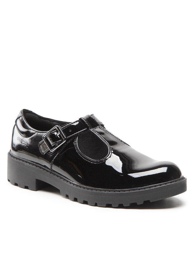 Geox Halbschuhe Geox J Casey G. E J8420E 000HH C9999 S Schwarz