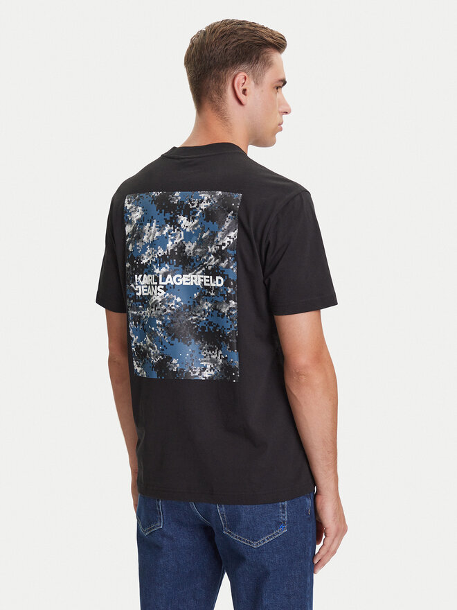 Karl Lagerfeld Jeans Karl Lagerfeld Jeans Camiseta A3M17029 Negro Regular Fit