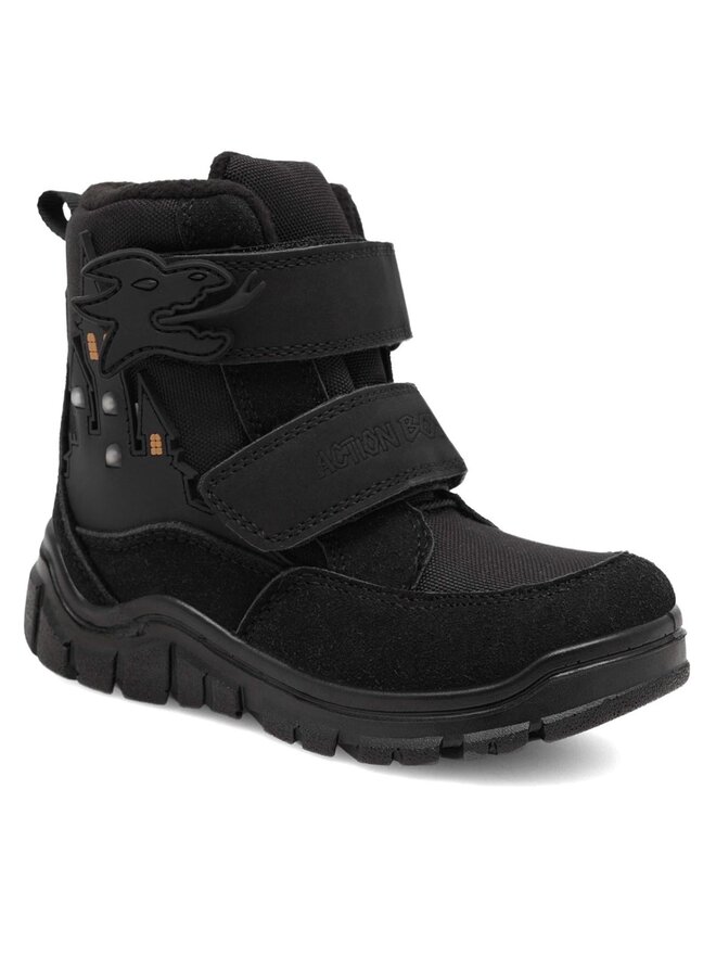 Action Boy Μπότες Action Boy CP91-25227 Μαύρο