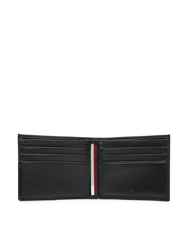 Tommy Hilfiger Голям мъжки портфейл Tommy Hilfiger AM0AM12794 Черен