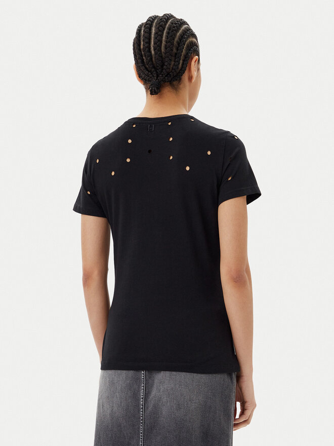 Silvian Heach Silvian Heach T-Shirt GPP25070TS Μαύρο Regular Fit