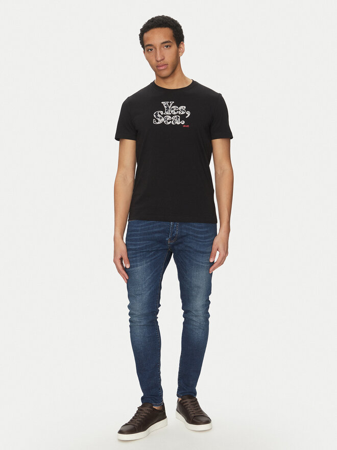 Liu Jo Liu Jo Camiseta QA5190 J4924 Negro Regular Fit