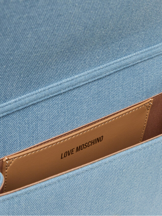 LOVE MOSCHINO Kabelka LOVE MOSCHINO JC4251PP0MKR0700 Modrá