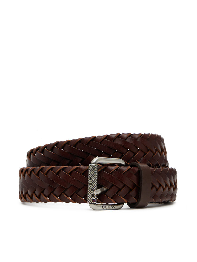 Guess Pasek Męski Guess BMAVLW P5235 Brązowy