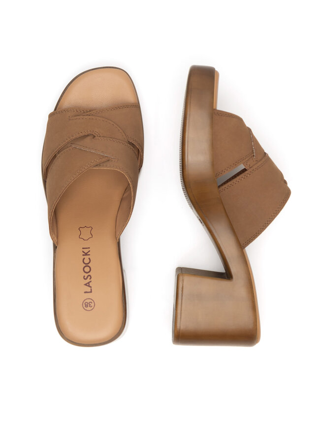 Lasocki Pantoletten Lasocki WI16-MIKS-01 Braun