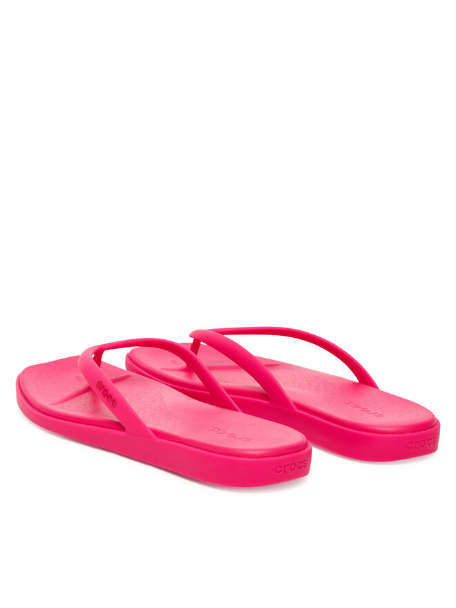 Crocs Šlepetės per pirštą Crocs Miami Flip 211435 Rožinė