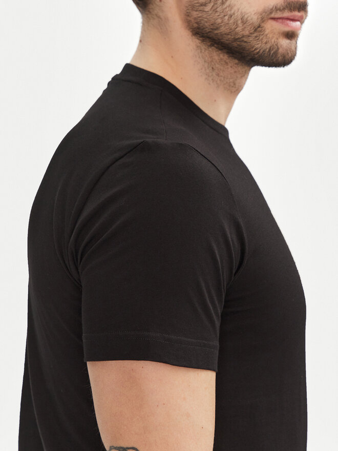 EA7 Emporio Armani EA7 Emporio Armani Camiseta 7M000224 AF10375 MC156 Negro Regular Fit