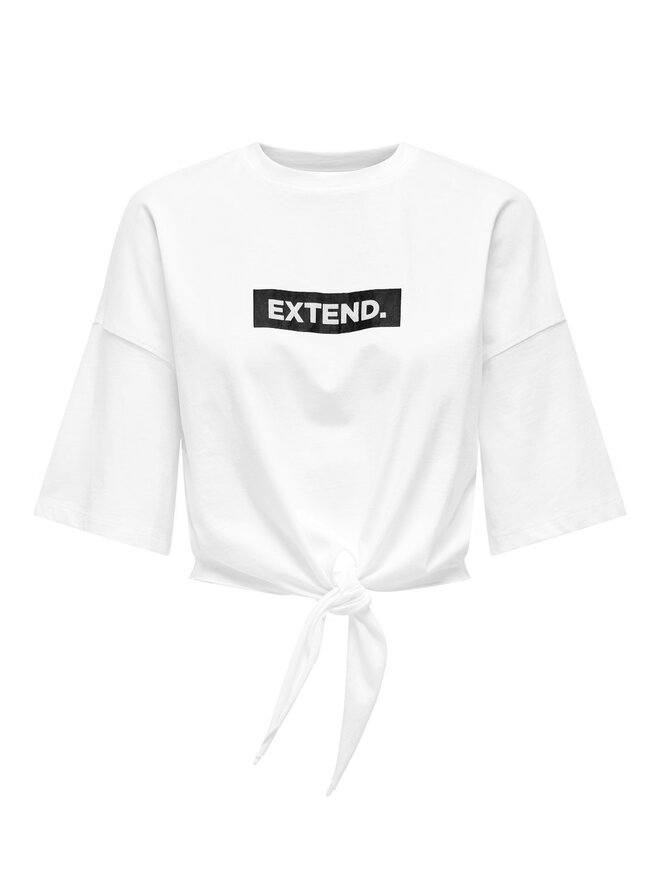 ONLY ONLY Camiseta Serena 15343356 Blanco Regular Fit