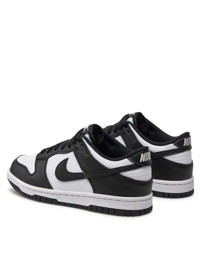 Nike Сникърси Nike Dunk Low (GS) CW1590 100 Черен