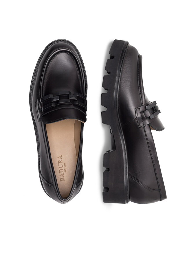 Badura Loafersy Badura TROPEA-E23-28188PE Černá