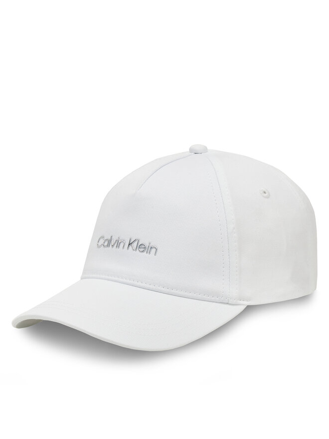 Calvin Klein Czapka z daszkiem Calvin Klein Must Tpu Logo K60K610525 Biały