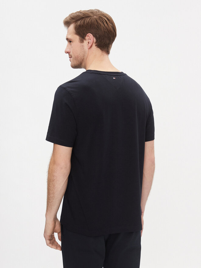 Tommy Hilfiger Tommy Hilfiger T-Shirt Big Graphic S/S Tee MW0MW34204 Dunkelblau Regular Fit