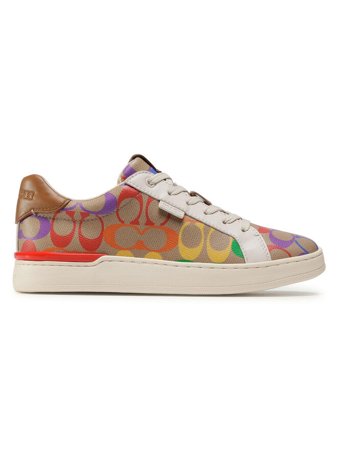 Coach women's lowline rainbow signature sneakers new arrivals