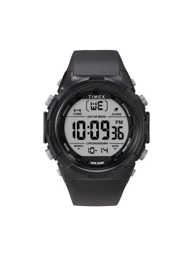 Timex Zegarek Timex Sport Digital TW5M61900 Czarny
